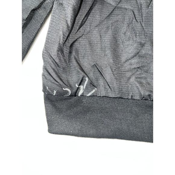 Reebok Jacket Mens Large Hooded Windbreaker Full Zip Tape Sleeve Athletic - Picture 5 of 7